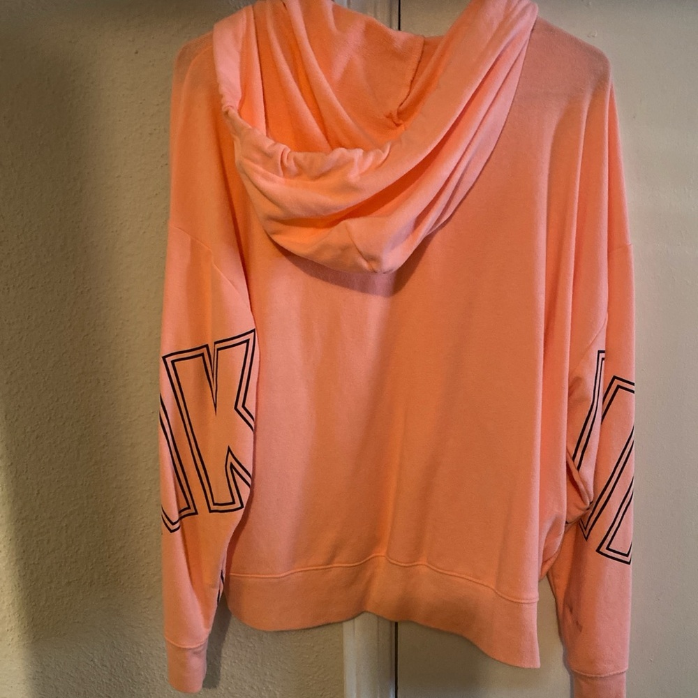 Victoria's Secret Peach Hoodie and Matching leggings - Picture 3 of 6